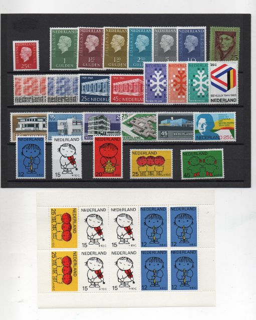 COLECCION SELLOS HOLANDA 1969